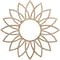 Ekena Millwork Daisy Wood Fretwork Pierced Ceiling Medallion, Red Oak, 32"OD x 11 1/8"ID x 1/4"T CMWP32X32X0250DARO - alternate 1